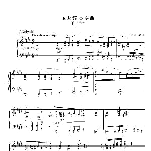 手风琴谱 | E大调协奏曲 九级练习曲