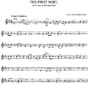 小提琴谱 | THE FIRST NOEL 第一个圣诞节