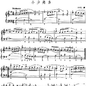 手风琴谱 | 手风琴复调作品 小步舞曲 J.S.巴赫作曲版 J.S.巴赫