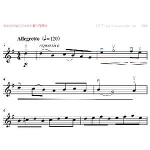 G大调布列舞曲 大字排版 _歌曲简谱_词曲: 亨德尔