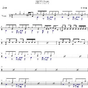 五月天 诺亚方舟 爵士鼓谱