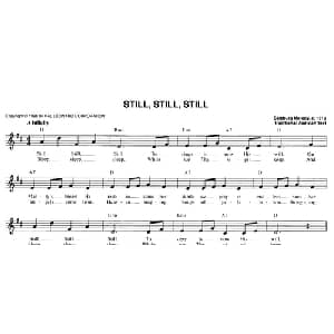 STILL,STILL,STILL_外国歌谱