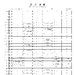 康定情歌 总谱 陈丹 编曲