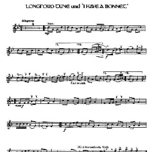 小提琴谱 | Longford Tune and ‘I Have a Bonnet’ 爱尔兰曲调