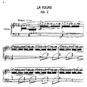 24 Characteristic Pieces Op.36 钢琴谱 安东 斯捷潘诺维奇 阿连斯基