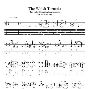 tommy emmanuel the welsh tornado 吉他谱