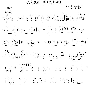 口琴谱 | 夏天最后一朵玫瑰变奏曲 王庆隆 编曲