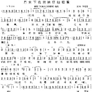 豫剧谱 | 月光下我把她仔细相看 倒霉大叔的婚事 选段 任宏恩