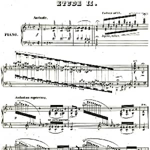 李斯特帕格尼尼大练习曲2 钢琴谱 李斯特