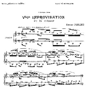 15 Improvisations 钢琴谱 弗朗西斯 普朗克