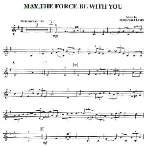 小提琴谱 | MAY THE FORCE BE WITH YOU