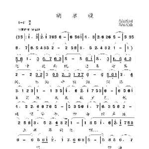 胡琴魂_歌曲简谱_词曲:高福康 高福友