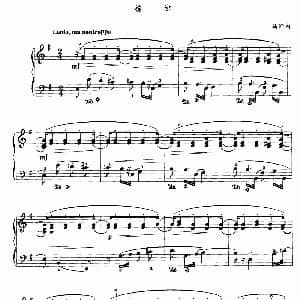 旋律 钢琴谱 马斯内