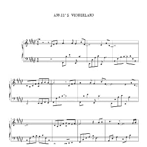 Annie's Wonderland 钢琴谱 班得瑞 Bandari