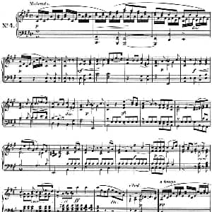 门德尔松无词歌Op.19 钢琴谱 门德尔松