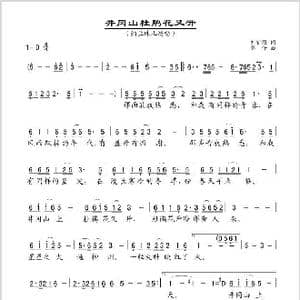 井冈山杜鹃花又开_歌谱投稿_词曲:刘新圈 郭仔