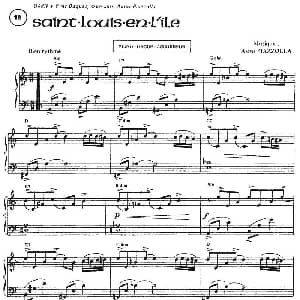 手风琴谱 | Piazzolla合集 18 Saint Louis En L'Ile 皮亚佐拉