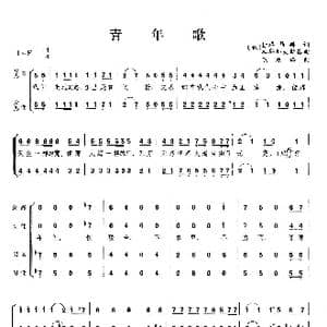俄 青年歌_歌曲简谱