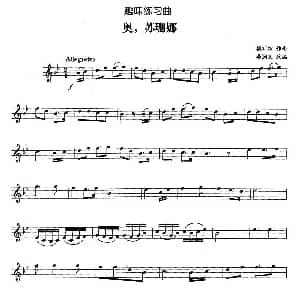 趣味练习曲 奥 苏珊娜