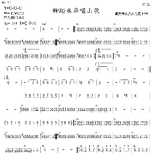 脚踏水车唱山歌 箫 龙飞 等