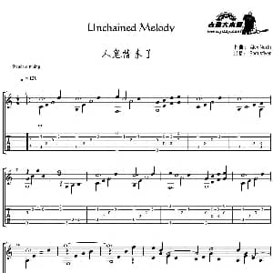 Unchained Melody 吉他谱