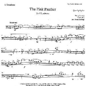 The Pink Panther 粉红豹 长号四重奏