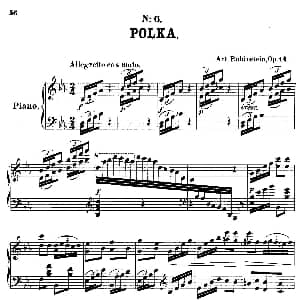 舞会 Le Bal Op.14 钢琴谱 安东 鲁宾斯坦