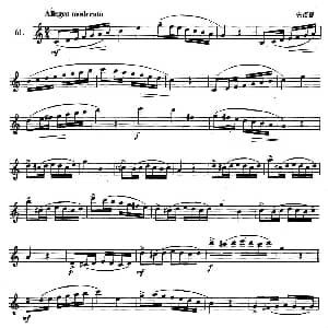 萨克斯谱 | 萨克斯练习曲合集 2—61 安德森