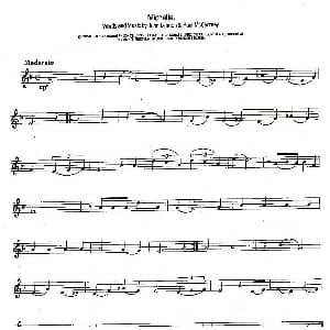 萨克斯谱 | Michelle