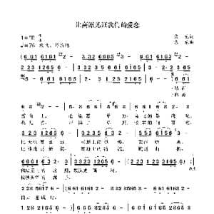 让高原见证我们的爱恋_歌曲简谱_词曲:袁龙 袁龙