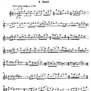 萨克斯谱 | Neat! 12首现代风格练习曲之8 James Rae