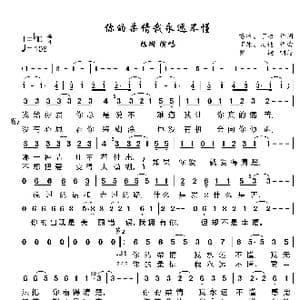 你的柔情我永远不懂_歌曲简谱_词曲:咯冰 丁原 丁原 周迪