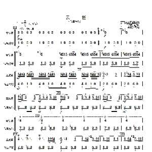 云雀_歌曲简谱_词曲: 李荣声改编