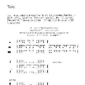 Toro 非洲手鼓谱