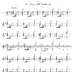 Sor Coste 26 Studies 吉他谱