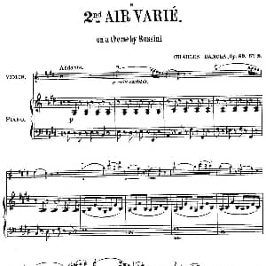 小提琴谱 | AIR VARIE 钢琴伴奏谱