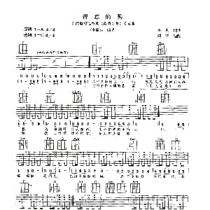 得意的笑 吉他谱 李丽芬 小虫 小虫