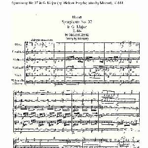 Symphony No.37 in G Major G大调第三十七交响曲K.444
