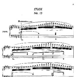 24 Characteristic Pieces Op.36 钢琴谱 安东 斯捷潘诺维奇 阿连斯基