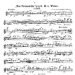 长笛曲谱 | Opern Transcriptionen.Op.45 7