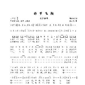 好梦飞翔_歌谱投稿_词曲:肖正民 朱加农