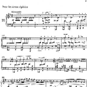 德彪西12首钢琴练习曲 钢琴谱 德彪西