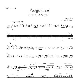 卡门 木管四重奏分谱 比才