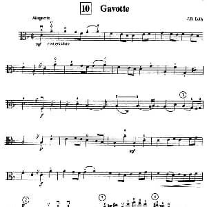 Gavotte 中提琴
