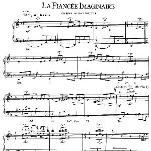 La Fiancée Imaginaire 钢琴谱