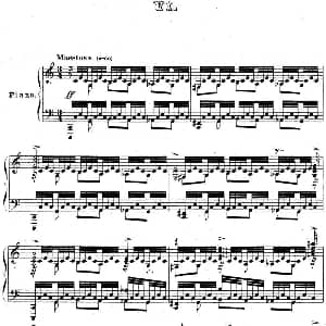 拉赫玛尼诺夫 音乐瞬间 Op.16 No.6 C大调 钢琴谱 拉赫玛尼诺夫