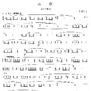 葫芦丝谱 | 山歌 王厚臣作曲版 王厚臣