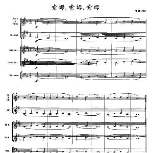 索姆 索姆 索姆 木管乐器合奏