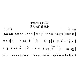 请到我们苗寨 苗族舞蹈 中国民族民间舞曲选 何源