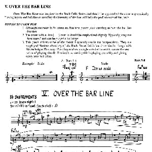 萨克斯谱 | OVER THE BAR LINE